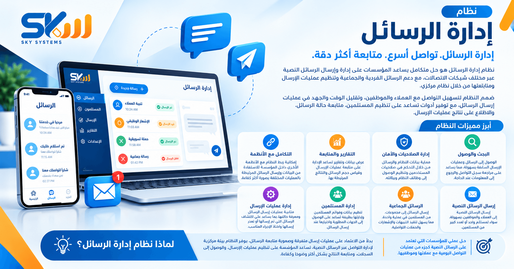 نظام إدارة الرسائل